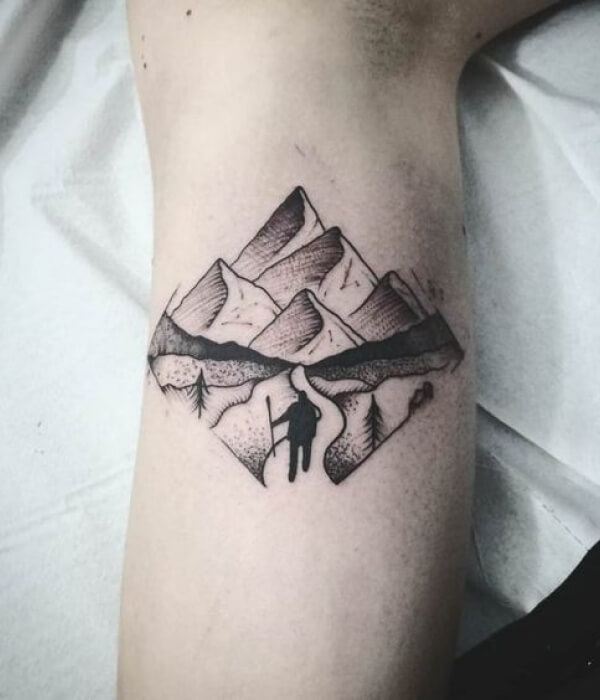 Mountain-Hiking-Tattoo