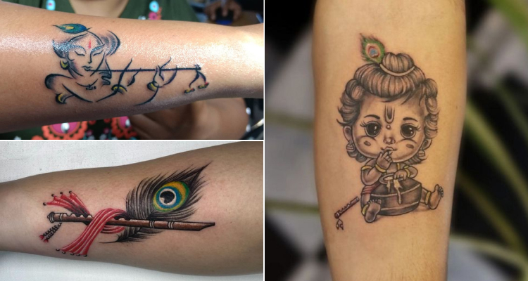 Krishna-Tattoo-Designs