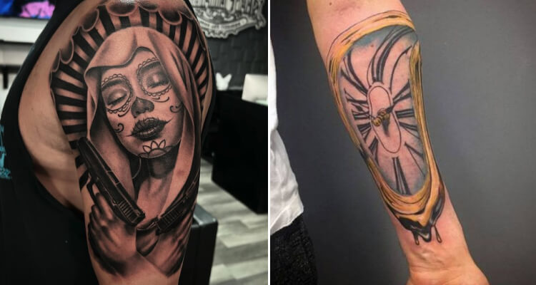 Salvador-Dali-Tattoo