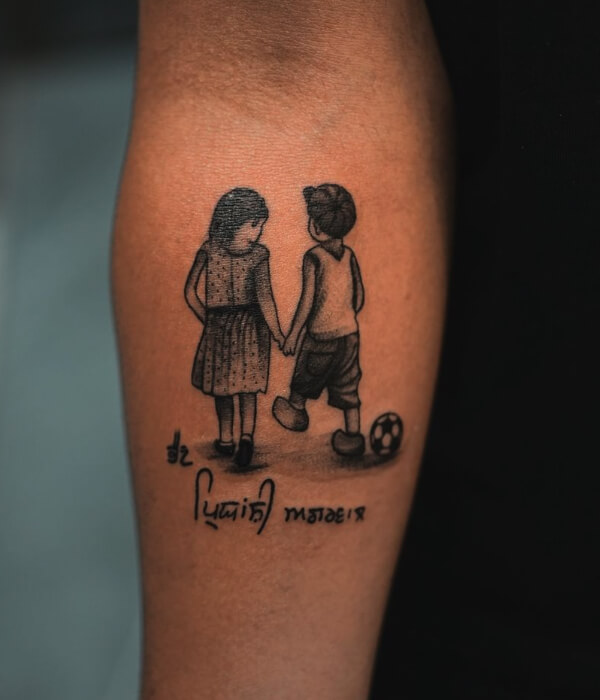 Brother-or-Sister-Portrait-Tattoo