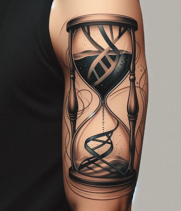 DNA-and-Hourglass-Tattoo