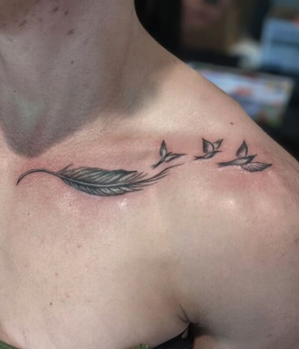 Feather-and-Birds-Tattoo