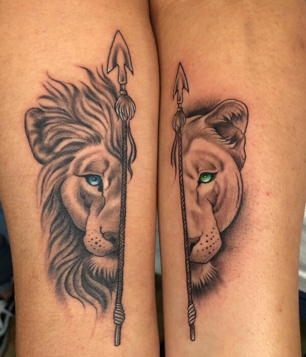 Lion-Tattoo-for-Brother-and-Sister