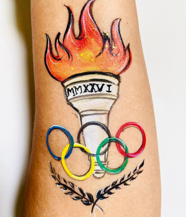 Olympic-Ceremonial-Torch-Tattoo