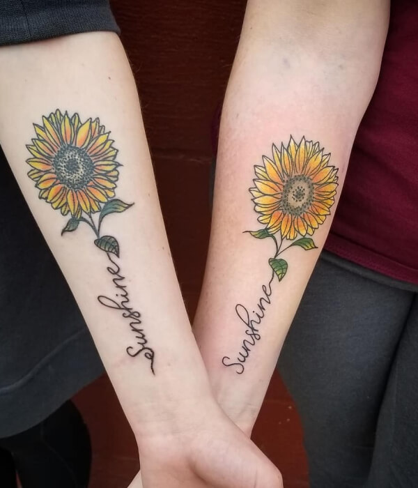 Sunflowers-Tattoo