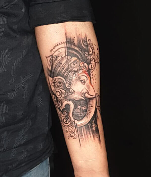 An-Abstract-Ganesh-Tattoo