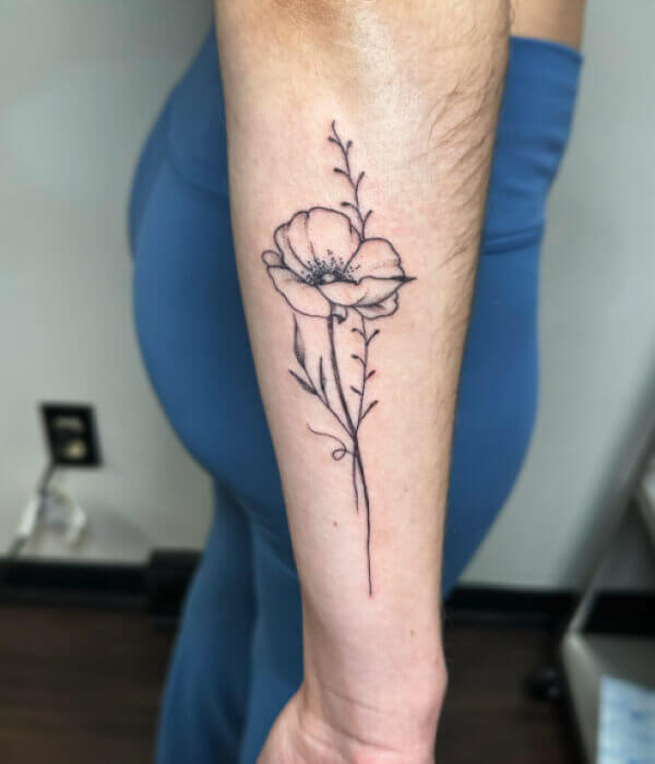 August-Poppy-Flower-Tattoo