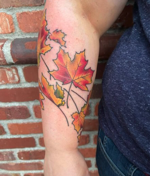 20 Amazing Autumn Tattoo Ideas With Their Meaning