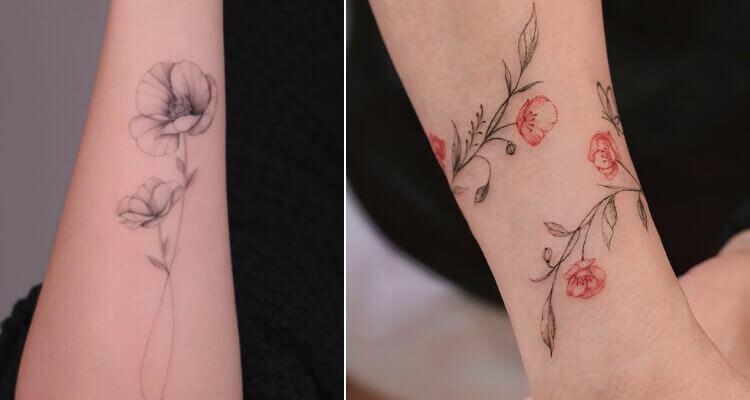 Poppy-Flower-Tattoo-Ideas