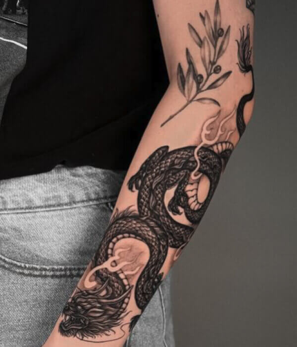 Dragon-Arm-Tattoo