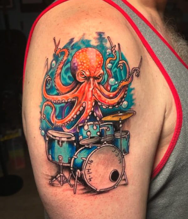 Drum-Set-Tattoo