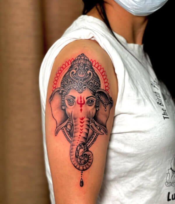 Ganesha-Elephant-Headed-Tattoo