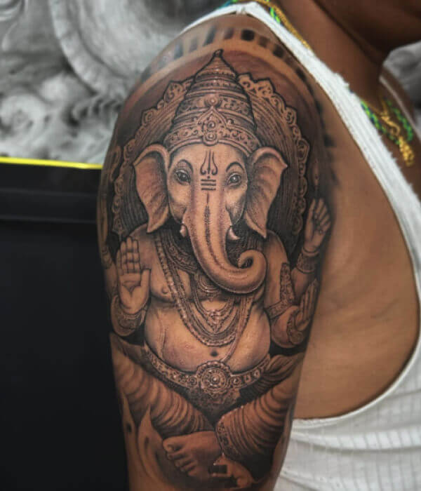 Ganesha-in-a-Yoga-Pose