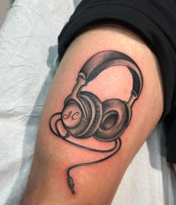 Headphones-Tattoo