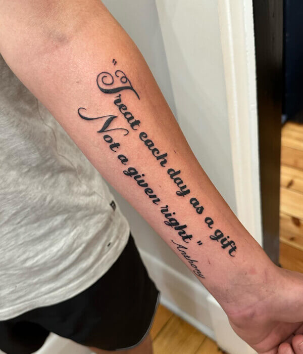 Quote-Tattoo