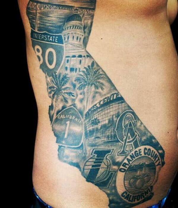 State-of-California-Tattoo