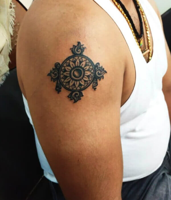 Sudarshan-Chakra-Tattoo-Ideas