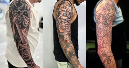 20 Trending Full Arm Tattoo for Men in 2024