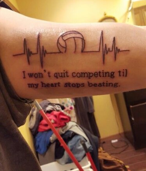 Volleyball-Phrase-Tattoo