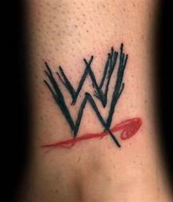 WWE-Logo-Tattoo