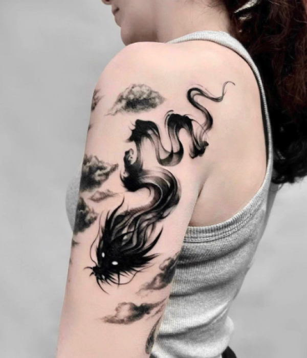 Abstract-Dragon-Tattoo