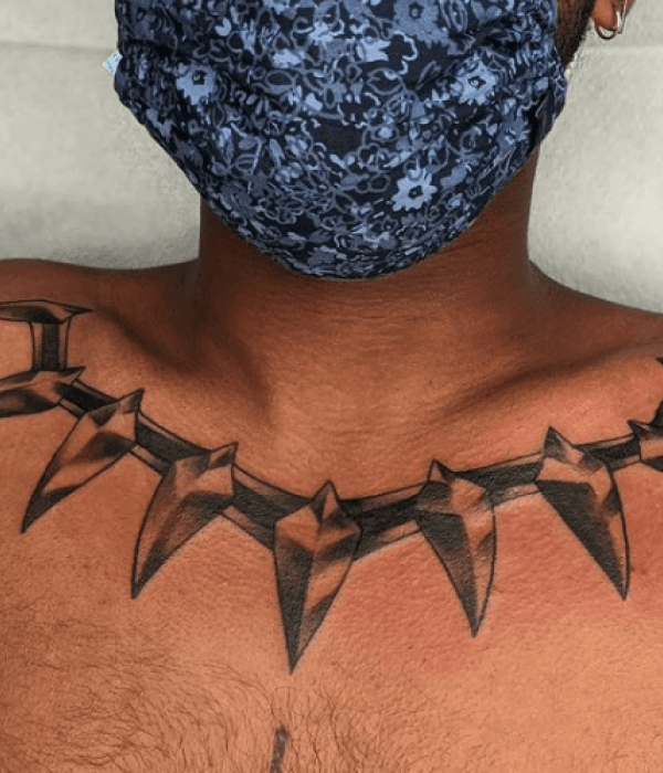 Black-Panther-Necklace-Tattoo