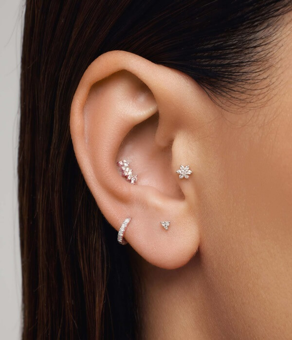 Conch-Piercing