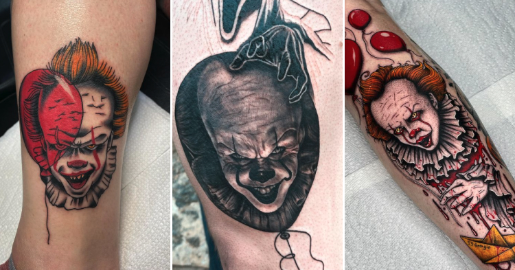 20 Spooky Pennywise Tattoo Designs And Ideas