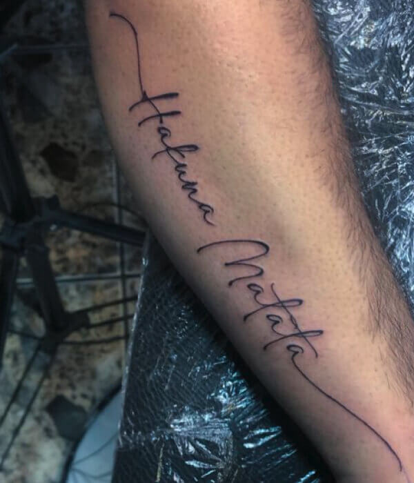 Cursive-Script-Tattoo