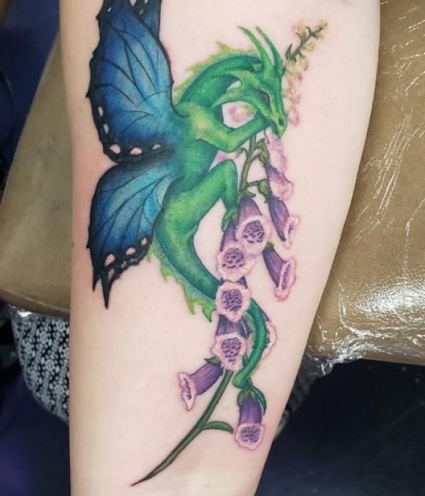 Dragon-and-Butterfly-Tattoo