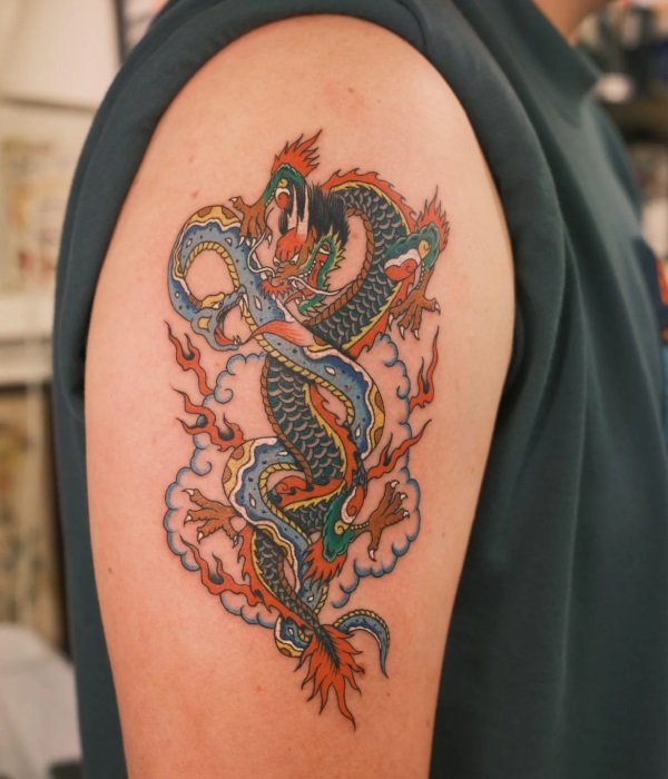 Dragon-and-Serpent-Tattoo