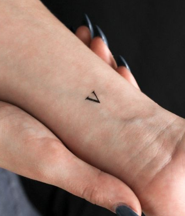 Hidden-Letter-V-Tattoo