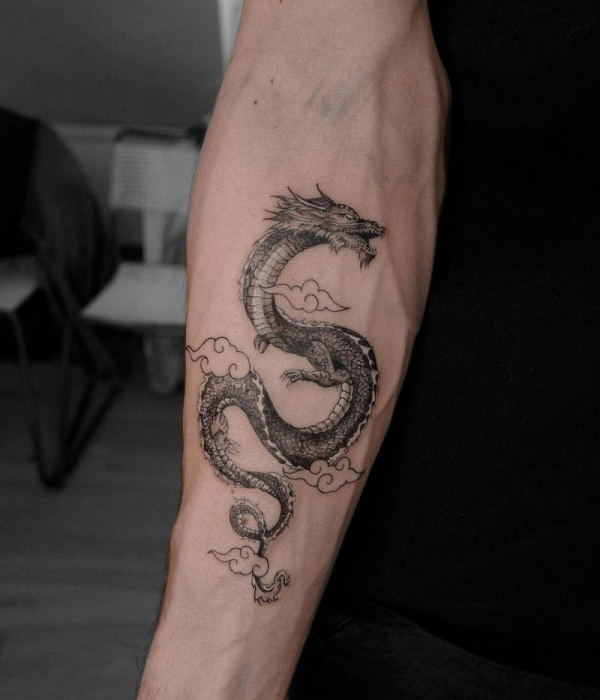 Realistic-Dragon-Tattoo