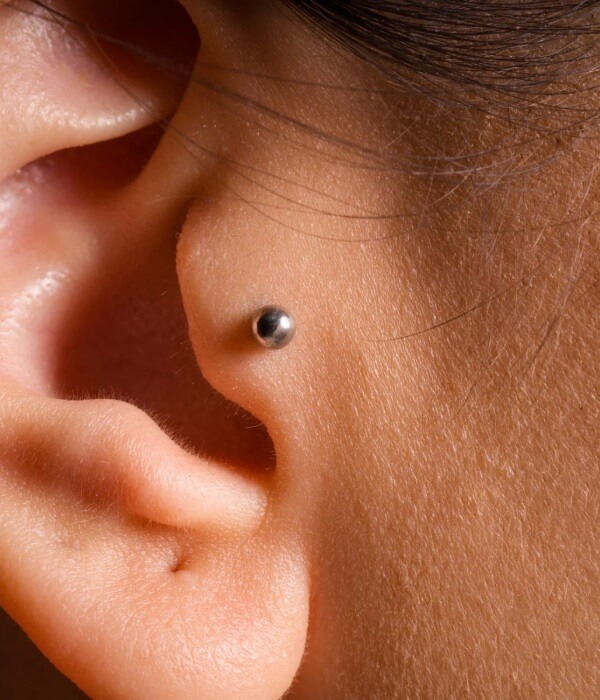 Tragus-Piercing