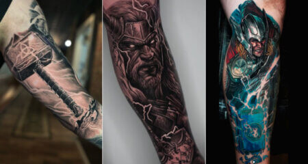 Stunning Thor Tattoo Ideas & Designs  in 2024