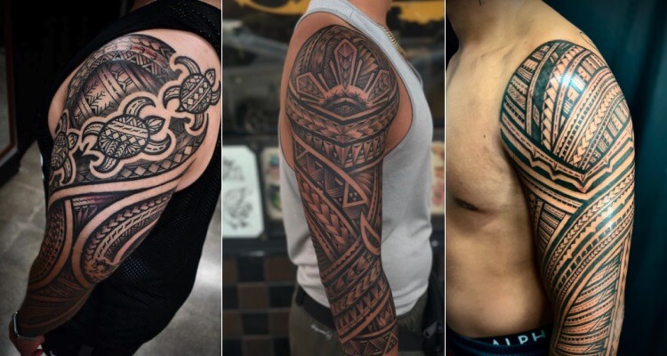 Full-Arm-Tribal-Tattoo