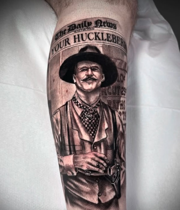 Doc-Holliday-Portrait-Tattoo