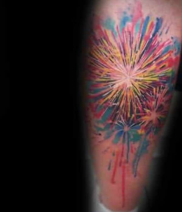 Fireworks-Flame-Tattoo