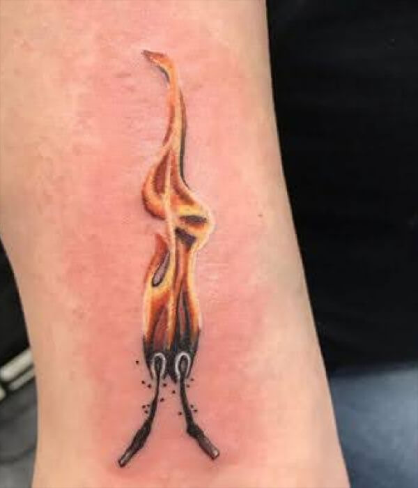 Flame-and-Smoke-tattoo