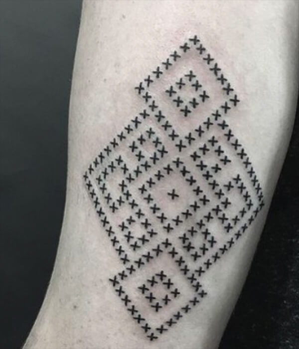 Geometric-X-Tattoo