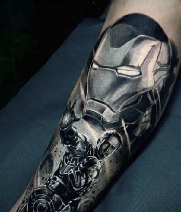 Iron-Man-Leg-Tattoo