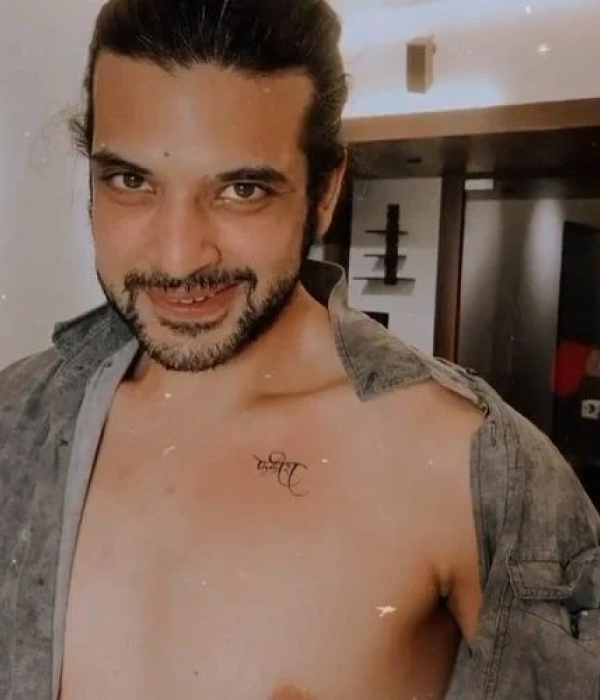 Karan-Kundras-Chest-Tattoo