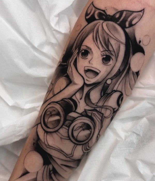 Nami-and-Nico-as-Fish-Ladies-Tattoo