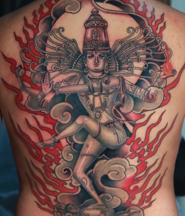 Nataraja-Tattoo