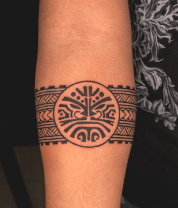 Polynesian-Forearm-Enata-Tattoo