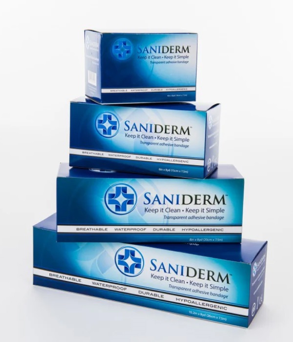 Saniderm Tattoo Bandages