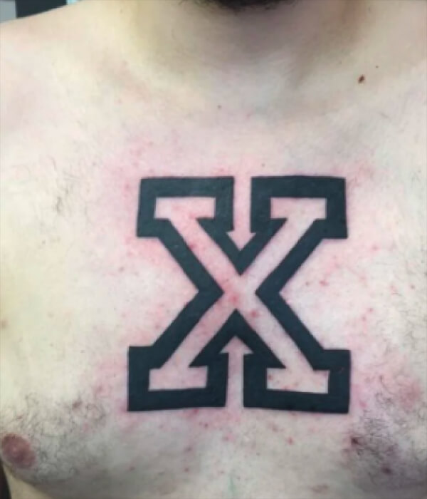 X-Chest-Tattoo