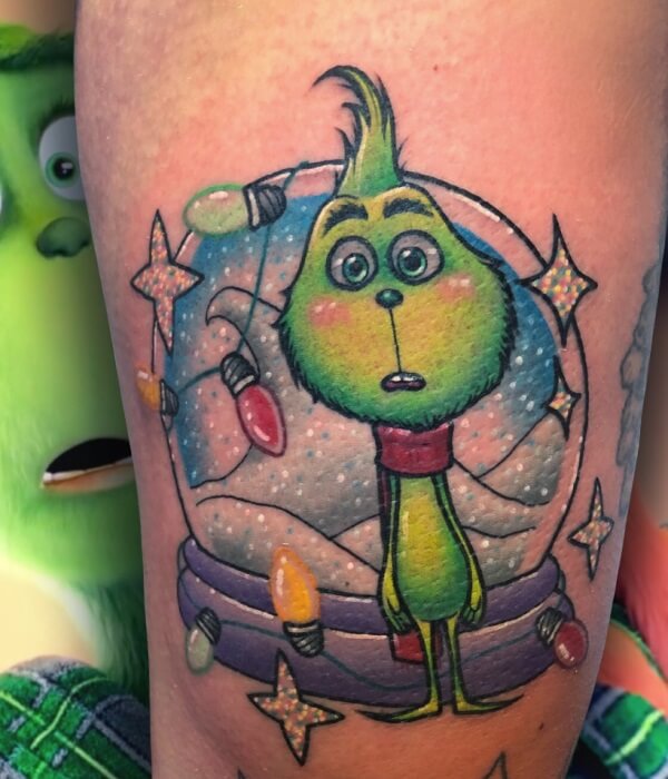 Baby-Grinch-with-a-Snow-Globe-Tattoo