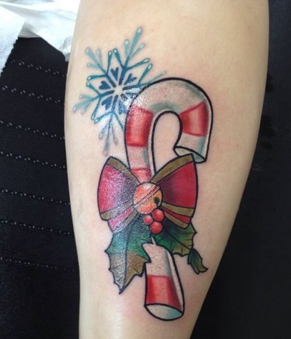 Christmas-Candy-Stick-Tattoo