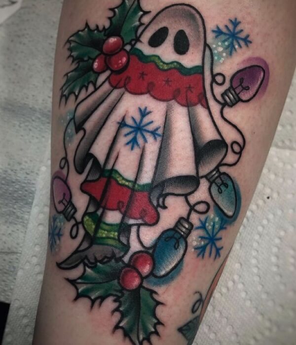 Christmas-Ghost-tattoo